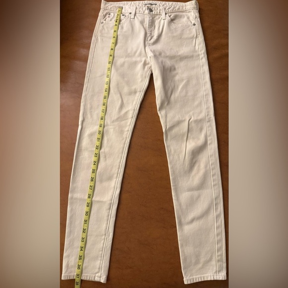 AC for AG Alexa Chung Cream High-Rise Jeans Size 26 – Rare Collab - Picture 6 of 7